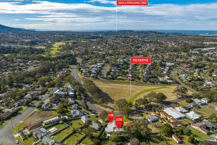 Third view of Homely townhouse listing, 2/38 Central Road, Unanderra NSW 2526