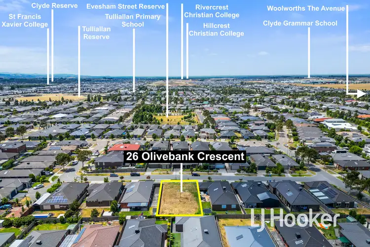 Main view of Homely land listing, 26 Olivebank Crescent, Cranbourne North VIC 3977