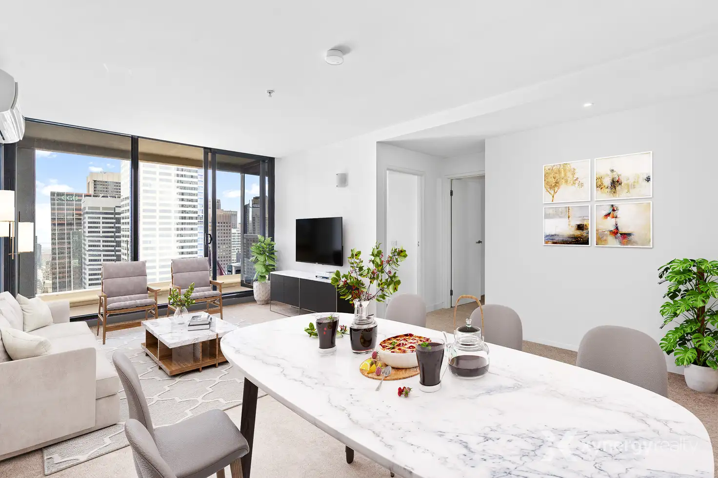 Main view of Homely apartment listing, 3602/200 Spencer Street, Melbourne VIC 3000