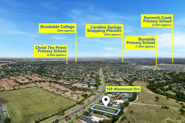 Second view of Homely land listing, 168 Westwood Drive, Burnside VIC 3023