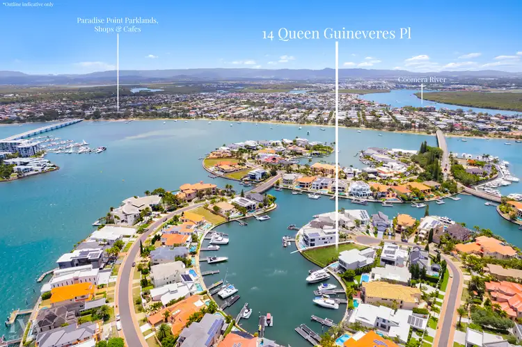 Fourth view of Homely land listing, 14 Queen Guineveres Place, Sovereign Islands QLD 4216