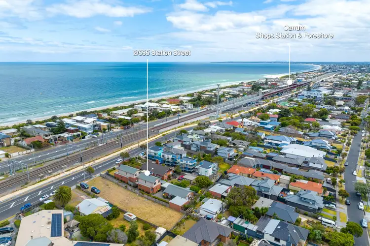 Third view of Homely townhouse listing, 2/555 Station Street, Carrum VIC 3197