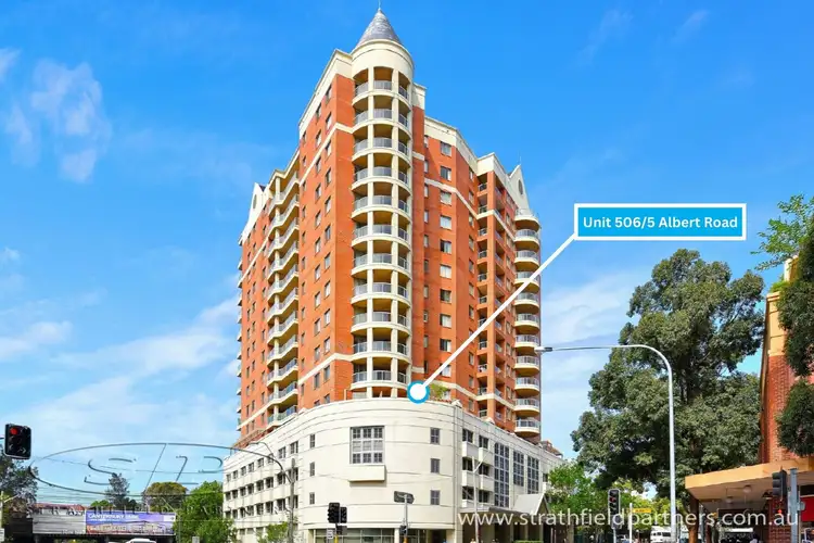Main view of Homely apartment listing, 506/5 Albert Road, Strathfield NSW 2135