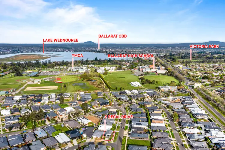 Second view of Homely house listing, 2 Regal Drive, Alfredton VIC 3350