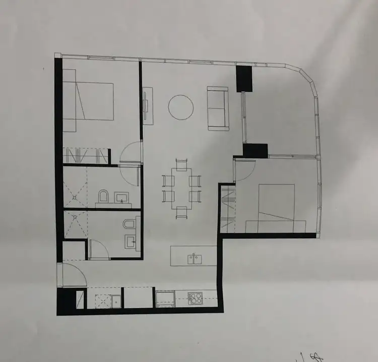 Fifth view of Homely apartment listing, Level 24/2404/88 Christie Street, St Leonards NSW 2065