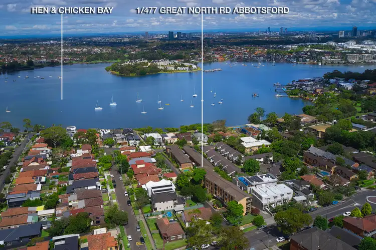 Third view of Homely apartment listing, 1/477 Great North Road, Abbotsford NSW 2046