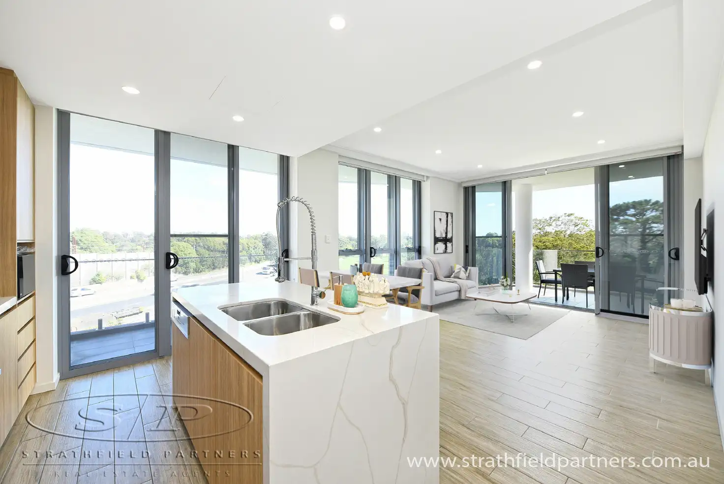 Main view of Homely apartment listing, B302/86 Centenary Drive, Strathfield NSW 2135