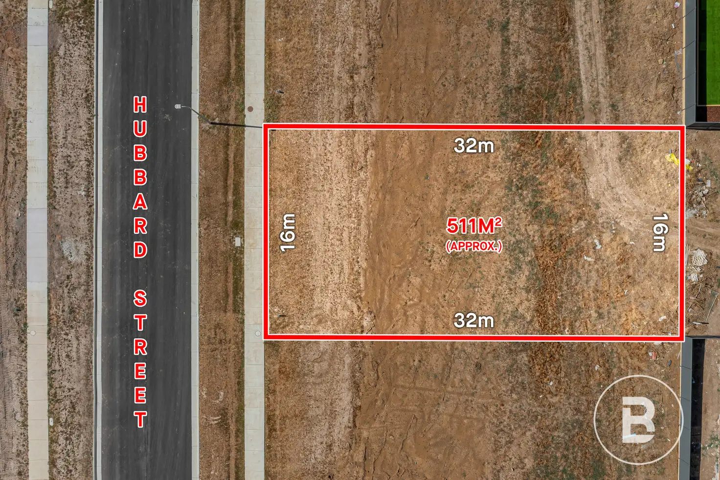 Main view of Homely land listing, 17 Hubbard Street, Lucas VIC 3350
