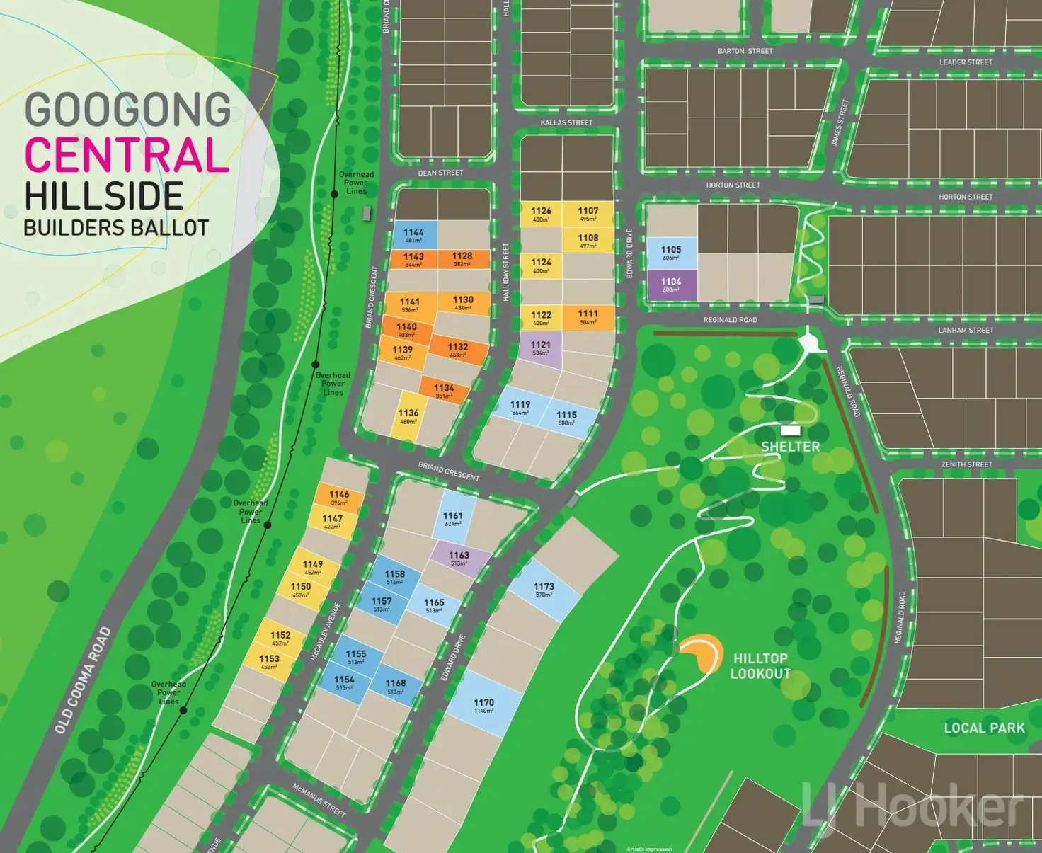 Main view of Homely land listing, LOT 1163 Edward Drive, Googong NSW 2620