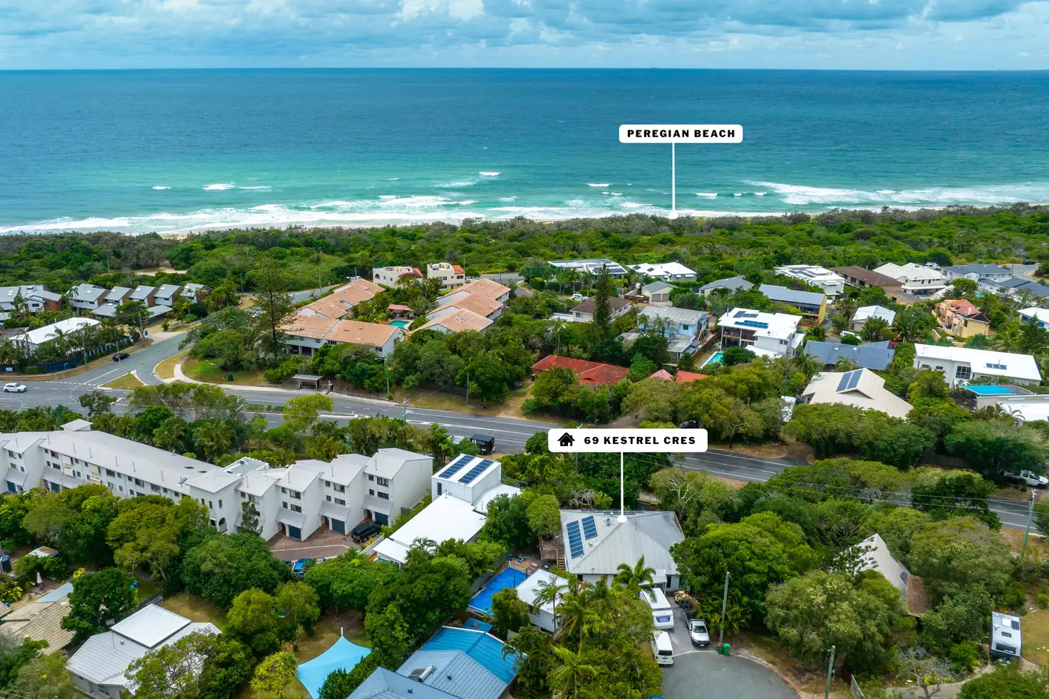 Main view of Homely house listing, 69 Kestrel Crescent, Peregian Beach QLD 4573