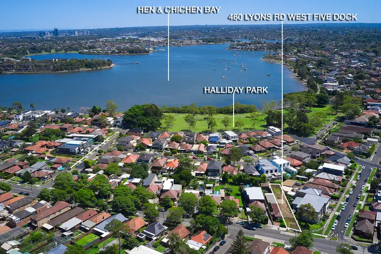 Second view of Homely semi-detached listing, 460 Lyons Road, Five Dock NSW 2046