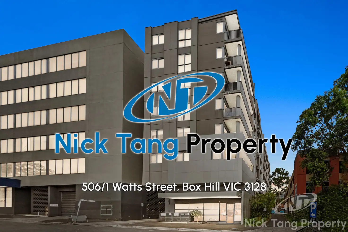 Main view of Homely apartment listing, 506/1 Watts Street, Box Hill VIC 3128