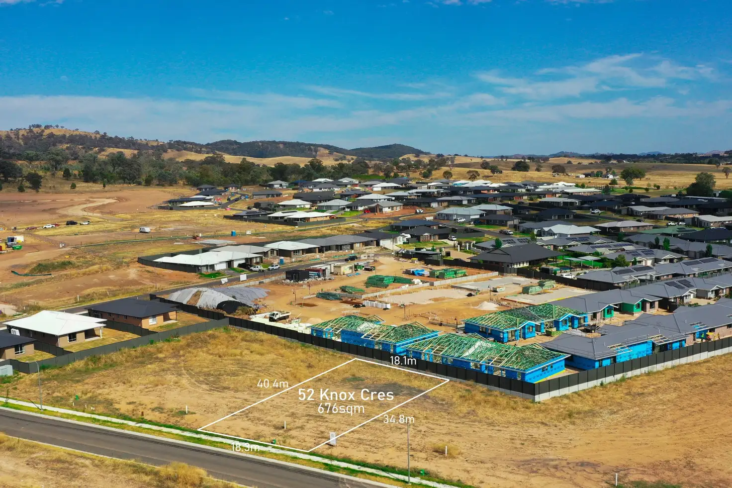 Main view of Homely land listing, 52 Knox Crescent, Mudgee NSW 2850