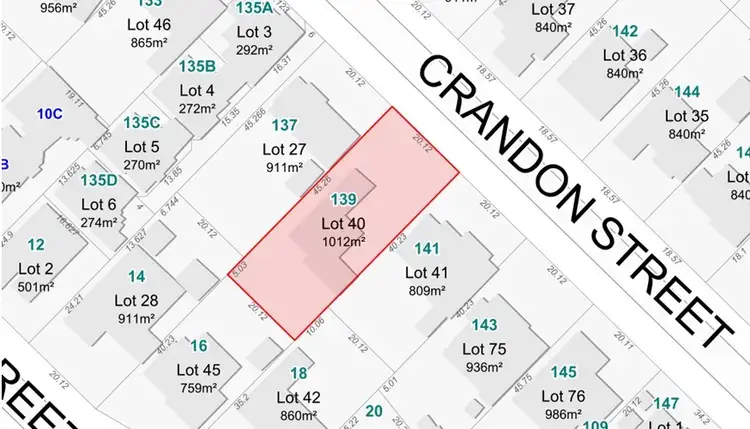 Main view of Homely land listing, 139 Crandon Street, Gosnells WA 6110