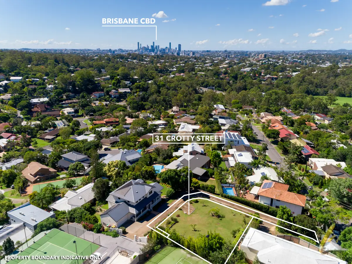 Main view of Homely land listing, 31 Crotty Street, Indooroopilly QLD 4068