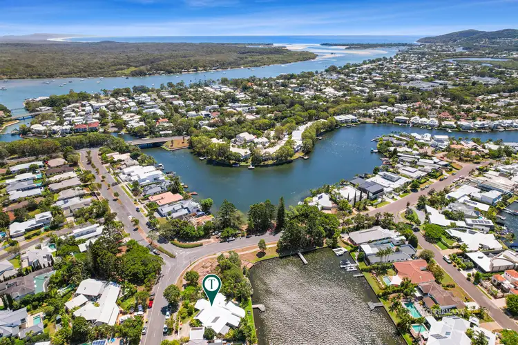 Third view of Homely house listing, 1 Shorehaven Drive, Noosa Waters QLD 4566