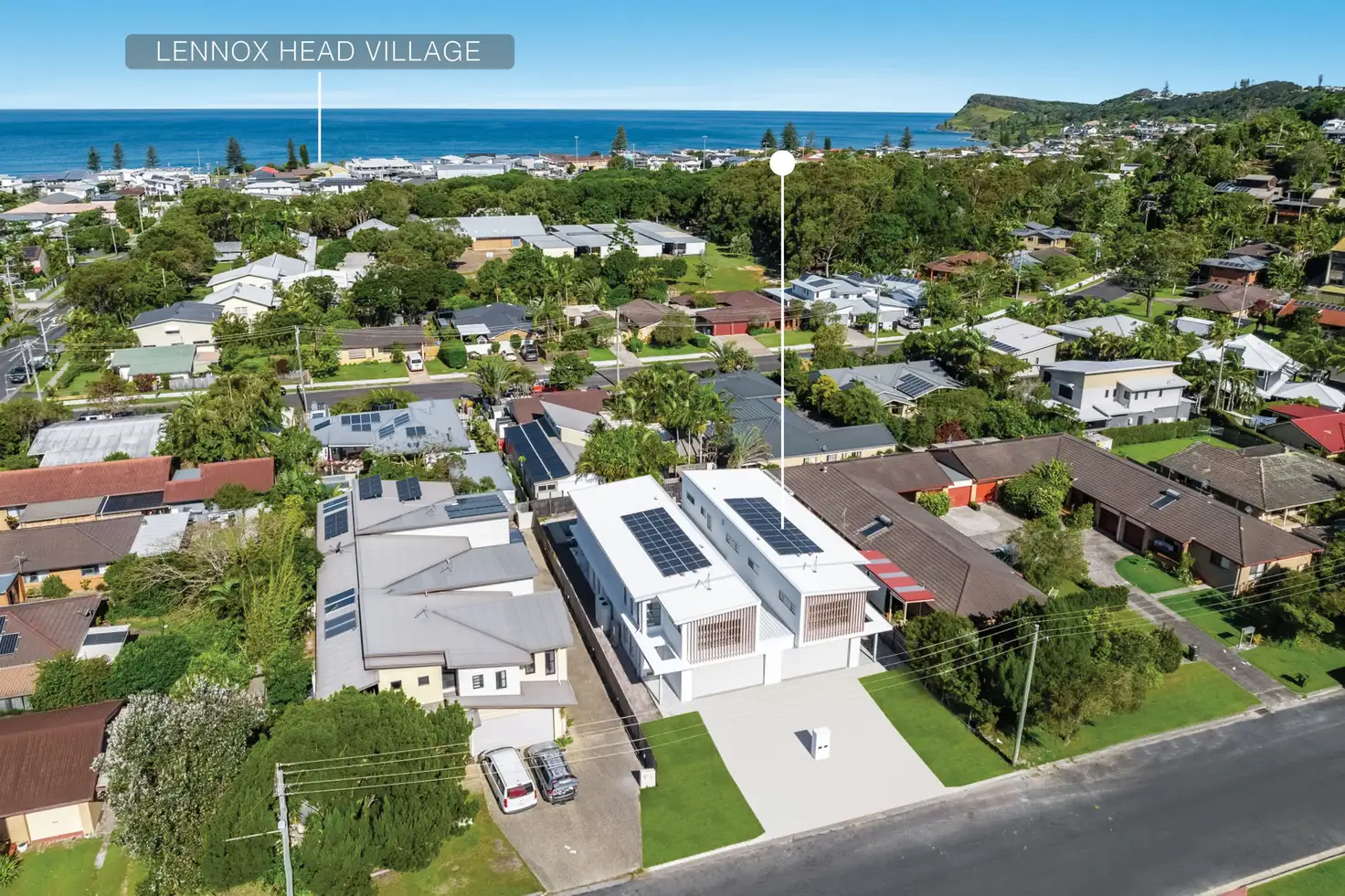 Main view of Homely semi-detached listing, 2/16 Fern Street, Lennox Head NSW 2478