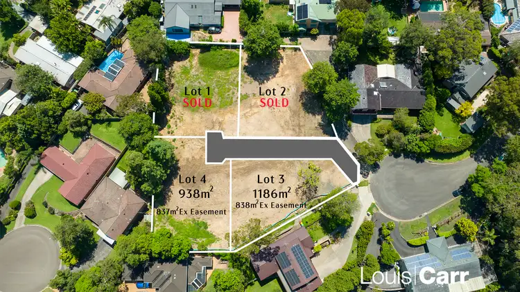 Second view of Homely land listing, LOT 4, 12 Nanette Place, Castle Hill NSW 2154