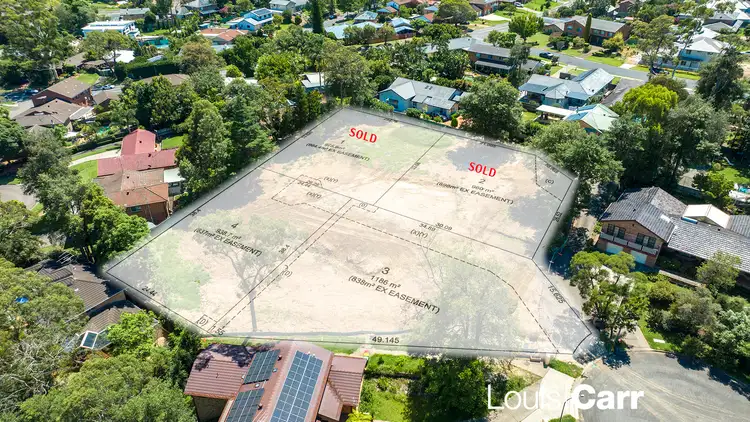 Third view of Homely land listing, LOT 4, 12 Nanette Place, Castle Hill NSW 2154