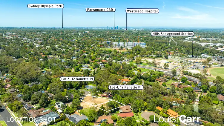 Fourth view of Homely land listing, LOT 4, 12 Nanette Place, Castle Hill NSW 2154