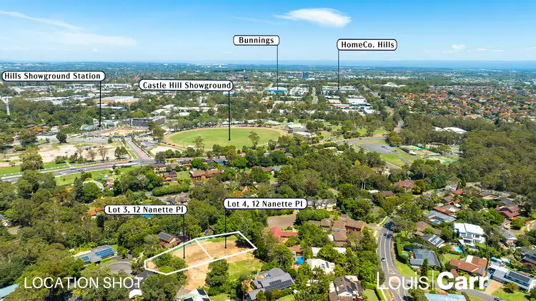Fifth view of Homely land listing, LOT 4, 12 Nanette Place, Castle Hill NSW 2154