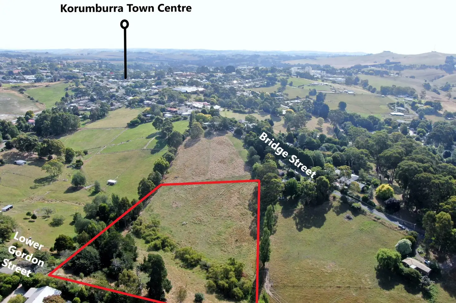 Main view of Homely land listing, 91 Lower Gordon Street, Korumburra VIC 3950