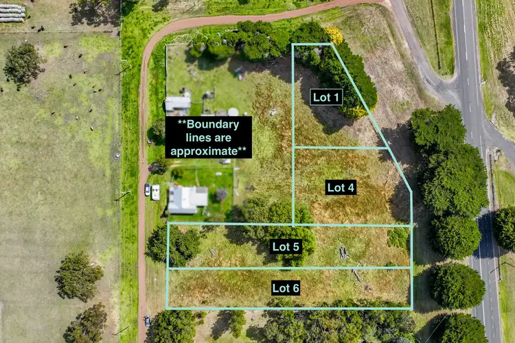 Main view of Homely land listing, LOT 1, 4, 5, 6, 3 Symons Street, Ellerslie VIC 3265