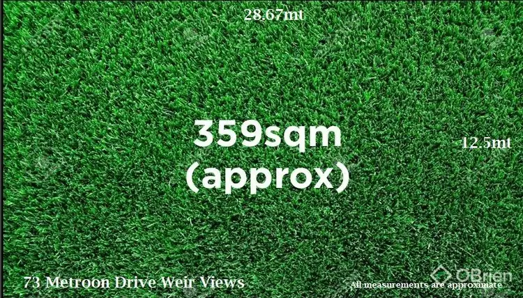 Main view of Homely land listing, 73 Metroon Drive, Weir Views VIC 3338