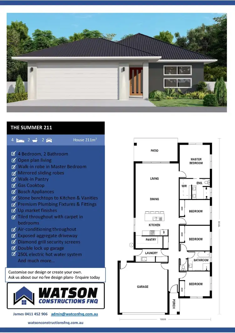 Second view of Homely land listing, 21 Monarch Avenue, Bentley Park QLD 4869