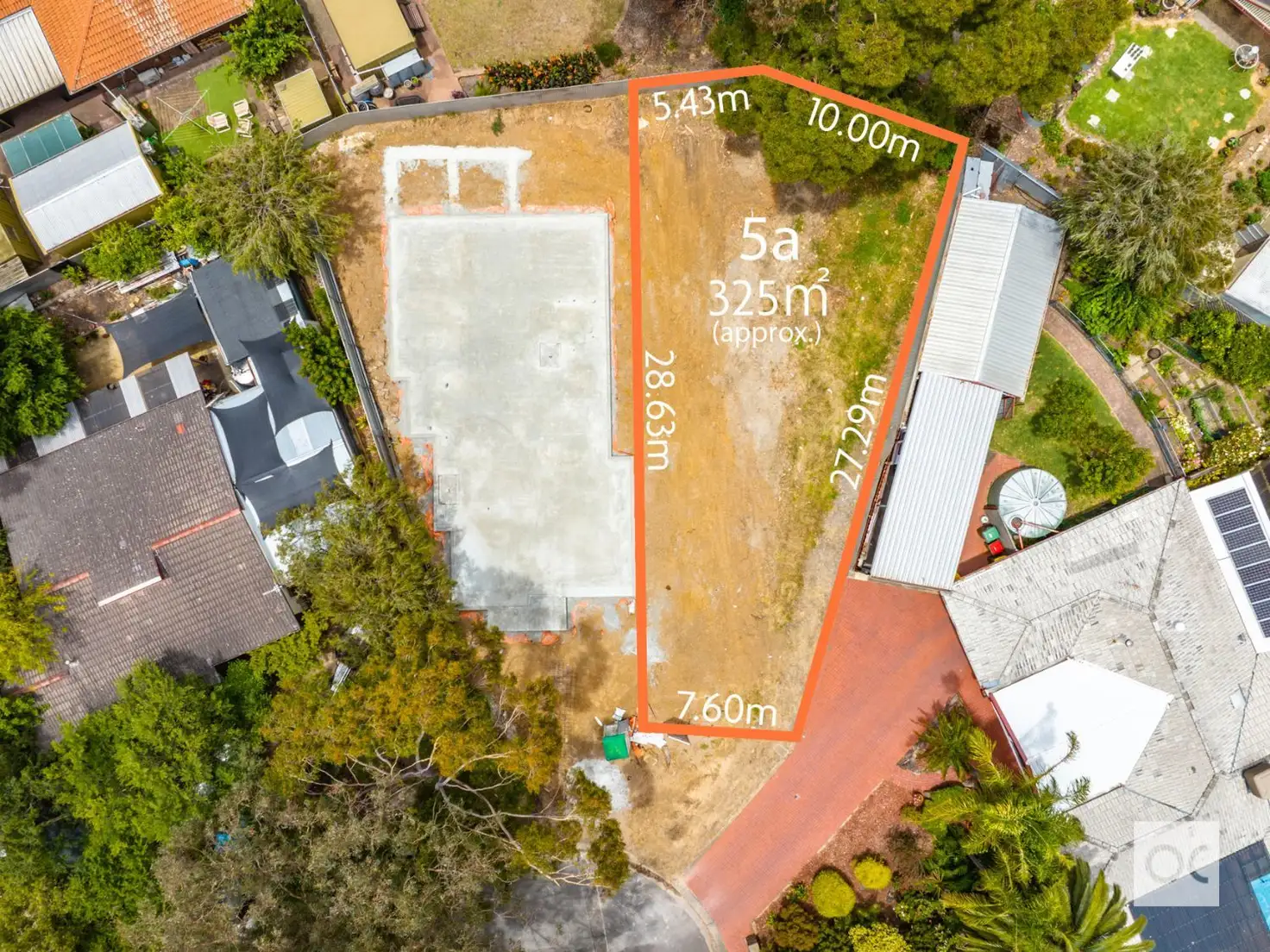 Main view of Homely land listing, 5a Schurgott Court, Happy Valley SA 5159