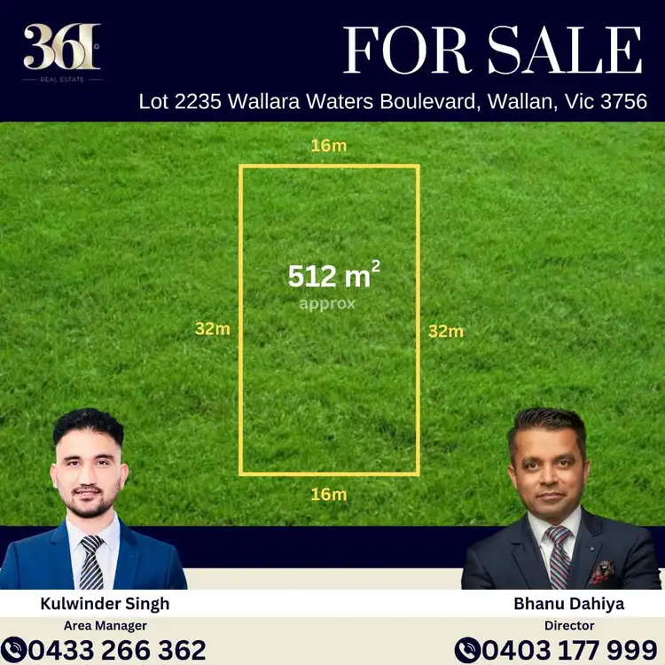 Main view of Homely land listing, LOT 2235 Wallara Waters Boulevard, Wallan VIC 3756