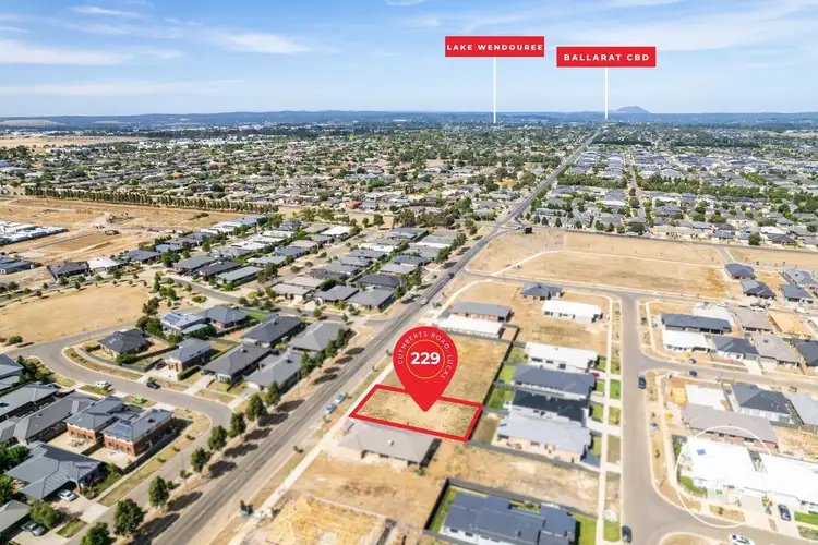 Third view of Homely land listing, 229 Cuthberts Road, Lucas VIC 3350