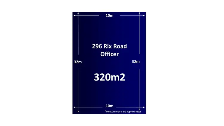 Main view of Homely land listing, 296 Rix Road, Officer VIC 3809