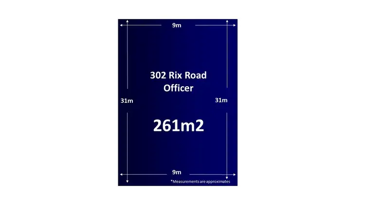 Main view of Homely land listing, 302 Rix Road, Officer VIC 3809