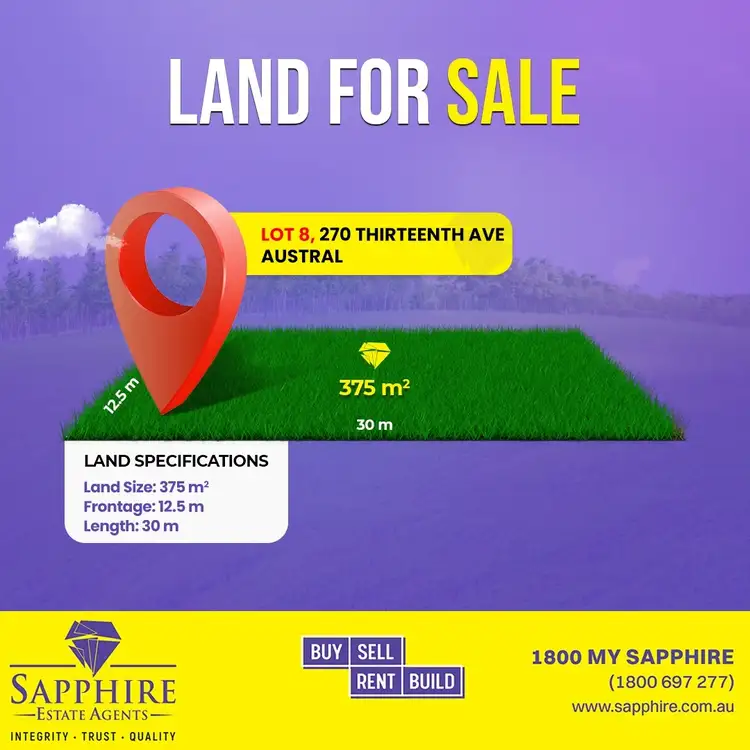 Main view of Homely land listing, LOT 8, 270 Thirteenth Avenue, Austral NSW 2179