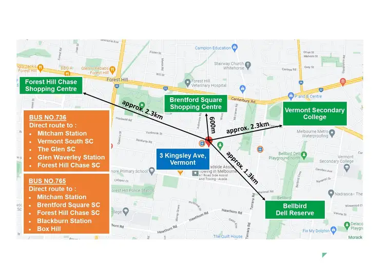 Second view of Homely house listing, 3 Kingsley Avenue, Vermont VIC 3133