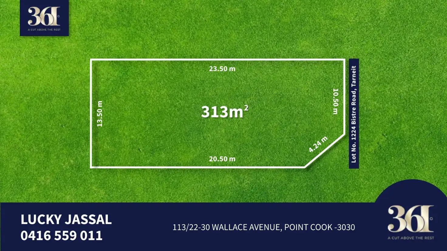 Main view of Homely land listing, LOT 1224 Bistre Road, Tarneit VIC 3029