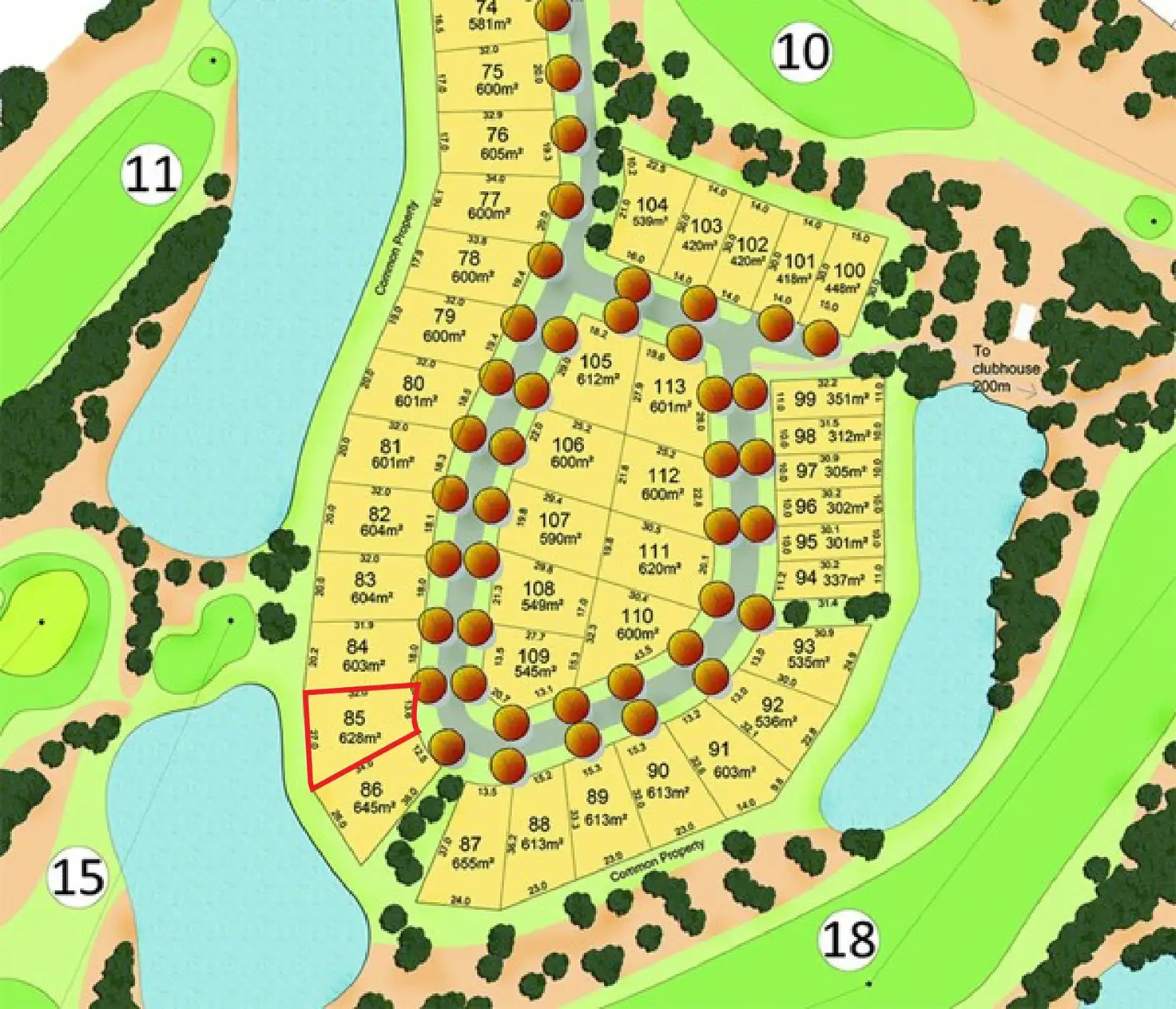Main view of Homely land listing, LOT 85, 110 Fairways Drive, Mildura VIC 3500