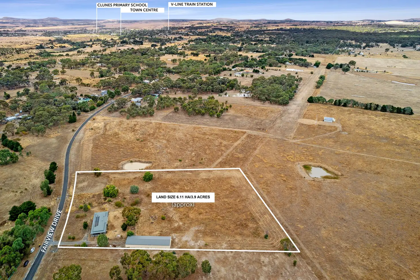 Main view of Homely rural property listing, 135 Fairview Drive, Clunes VIC 3370