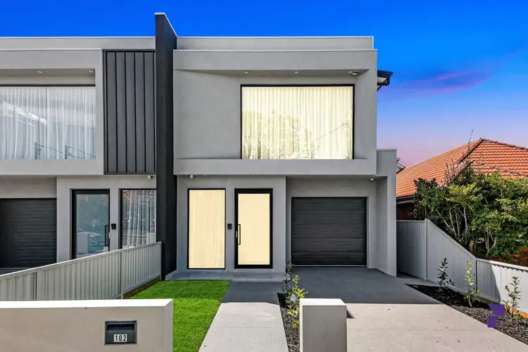 Main view of Homely semi-detached listing, 102 Wilbur Street, Greenacre NSW 2190