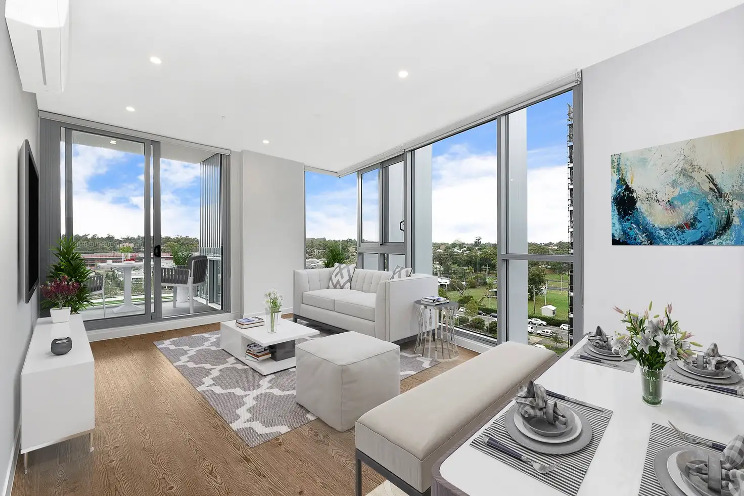 Main view of Homely apartment listing, 307/8 Aviators Way, Penrith NSW 2750