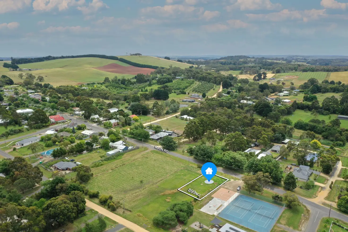 Main view of Homely land listing, 51 Main Street, Gordon VIC 3345