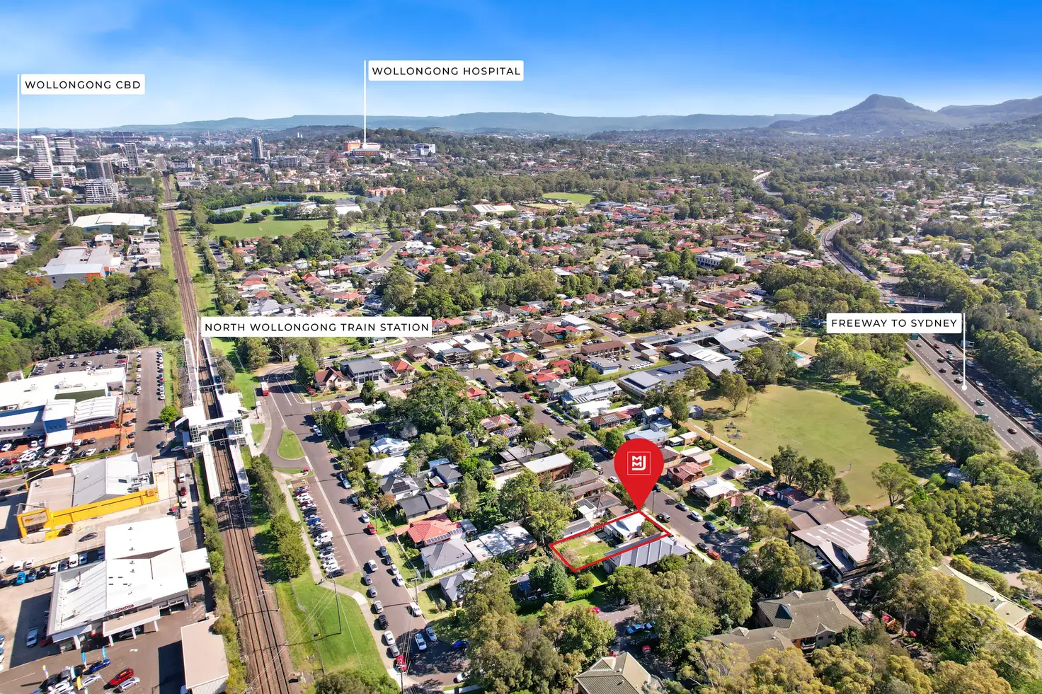 Main view of Homely house listing, 13 Railway Crescent, North Wollongong NSW 2500