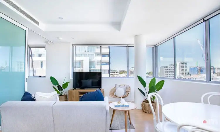 Second view of Homely apartment listing, 405/7 Honeysuckle Drive, Newcastle NSW 2300