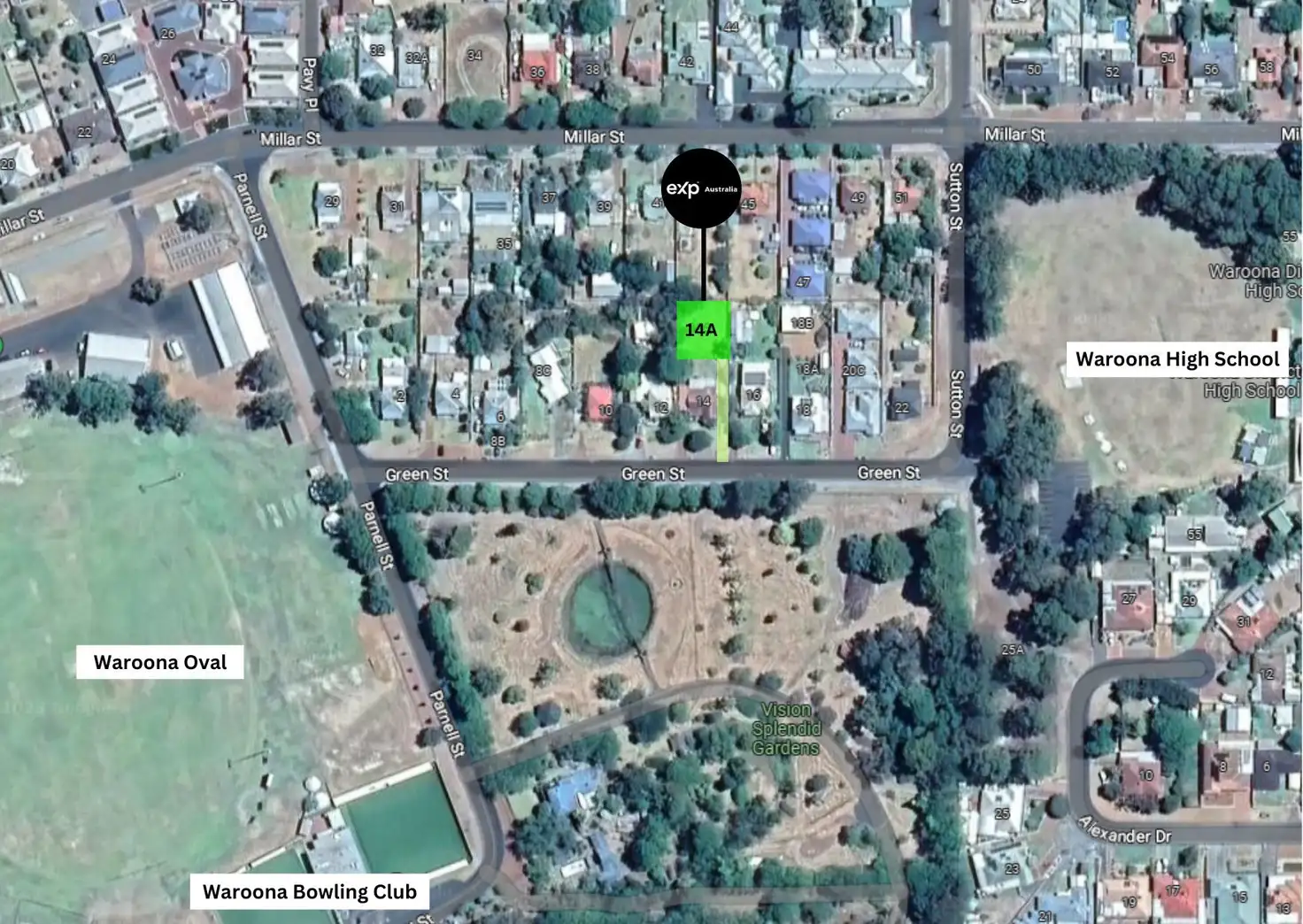 Main view of Homely land listing, 14A Green Street, Waroona WA 6215