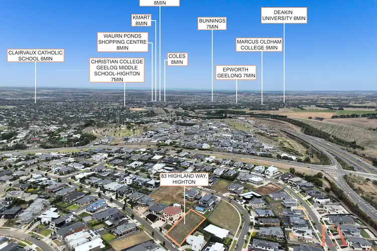 Third view of Homely land listing, 83 Highland Way, Highton VIC 3216