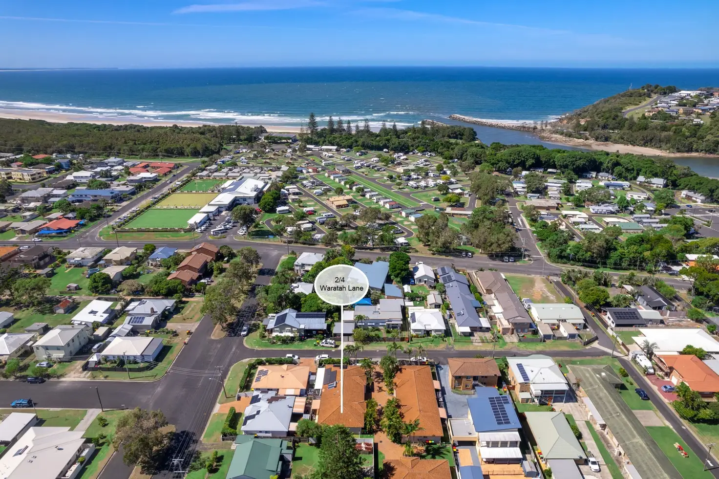 Main view of Homely unit listing, 2/4 Waratah Lane, Evans Head NSW 2473