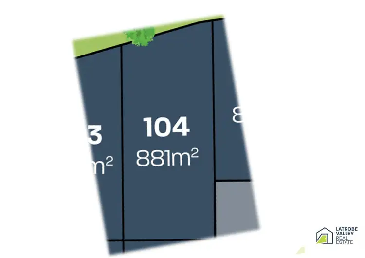 Third view of Homely land listing, LOT 104 Lyons Street, Rosedale VIC 3847