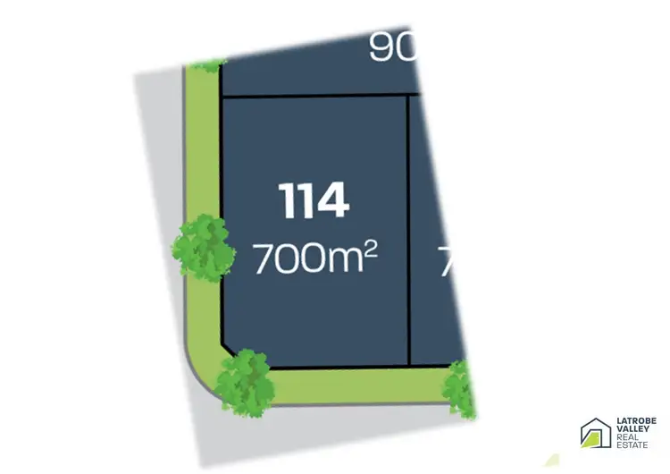Third view of Homely land listing, LOT 114 Lyons Street, Rosedale VIC 3847
