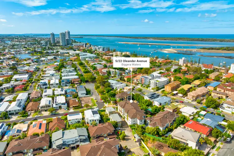 Second view of Homely apartment listing, 5/22 Oleander Avenue, Biggera Waters QLD 4216